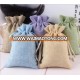 Pure Color Drawstring Burlap Bag,Daily Jute Bag Gift Bag