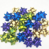 Mini star bow multicolor gift ribbon bow flower bows