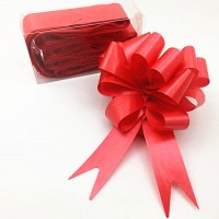 Christmas gift wrappig Holographic pull bow for decoration